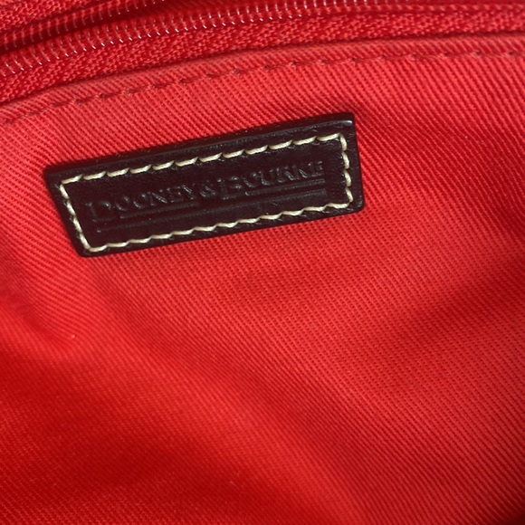 Dooney & Bourke Black And Grey Double Pocket Tote Bag - Picture 12 of 13